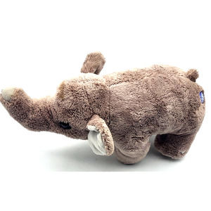 Gray Plush Elephant Greatest Show on Earth 10" Trunk Up